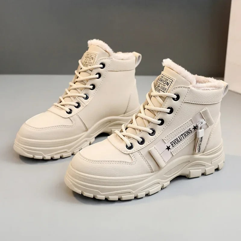 Cozy Winter High Top Boots For Woman