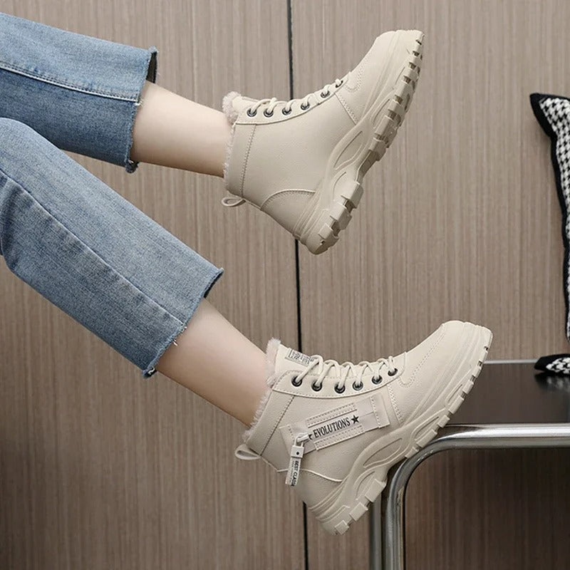 Cozy Winter High Top Boots For Woman