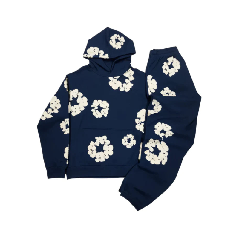 Floral Hoodie And Jogger Set