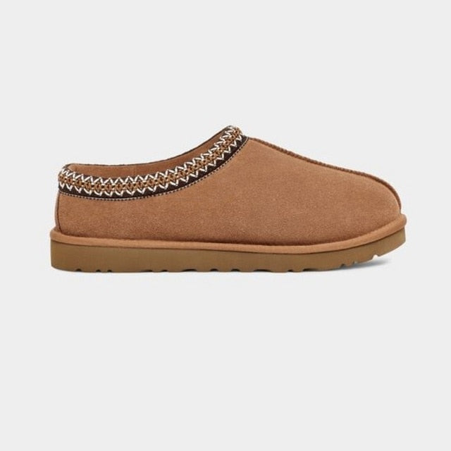 Solid Colored Cozy Slipon Shoes