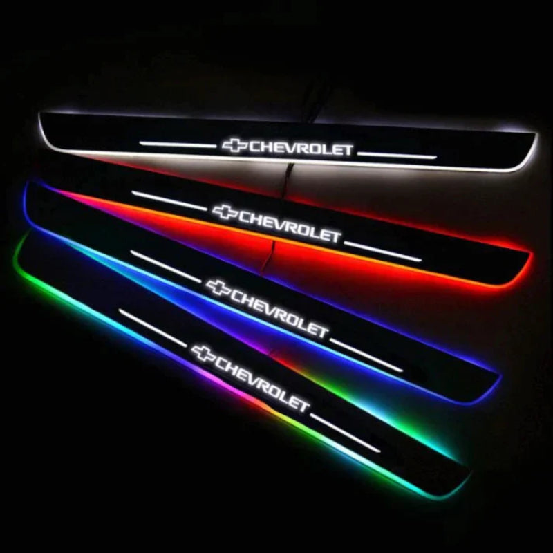 Custom Glow Enhanced Car Door Sill Lights