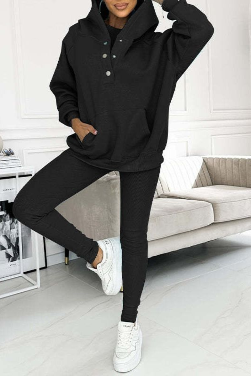 Cozy 3 Piece Matching Hoodie Set