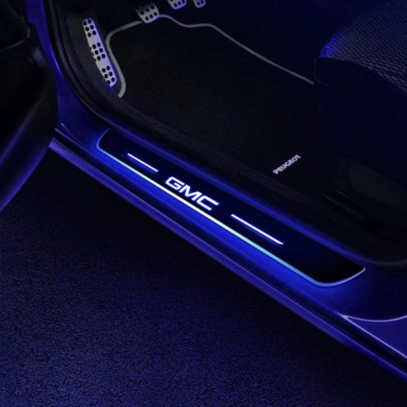 Wireless Illuminated LED GMC Door Sills
