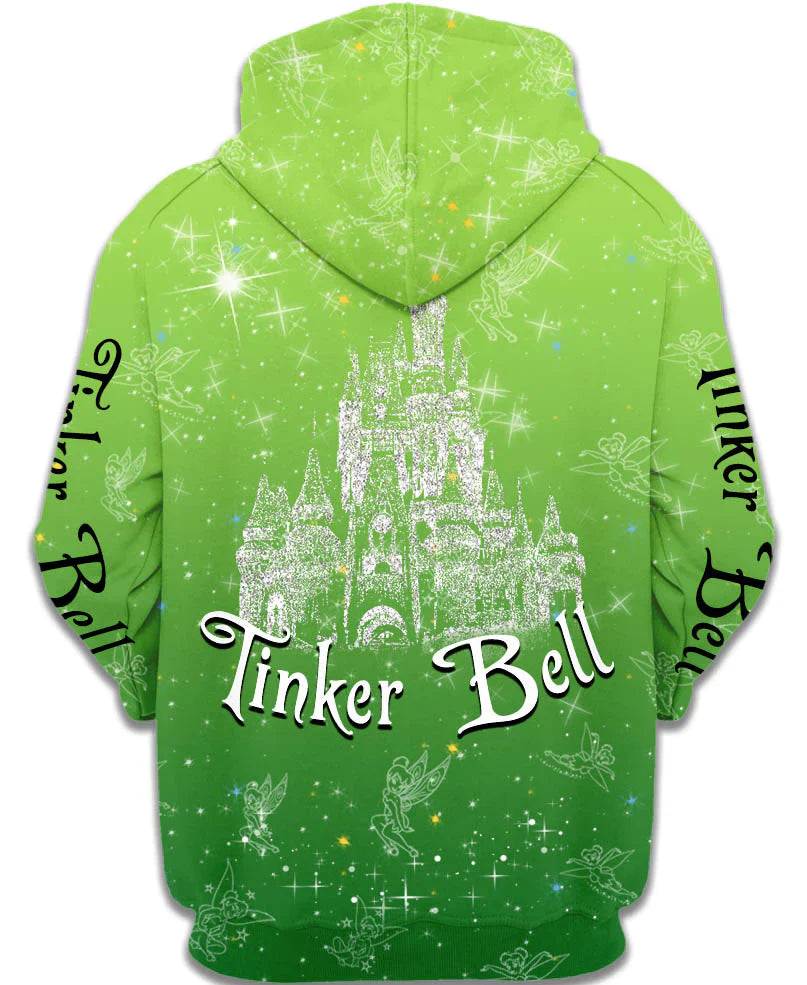 Tinker Bell Zip Up Cozy Hoodie