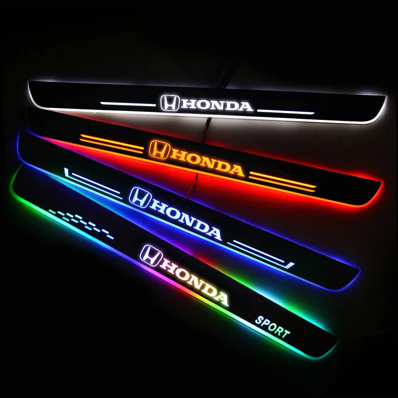 Custom Glow Enhanced Car Door Sill Lights