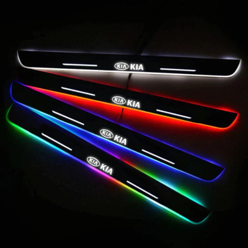 Custom Glow Enhanced Car Door Sill Lights