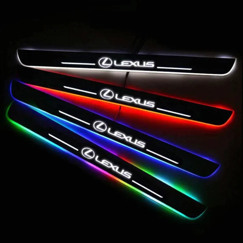 Custom Glow Enhanced Car Door Sill Lights