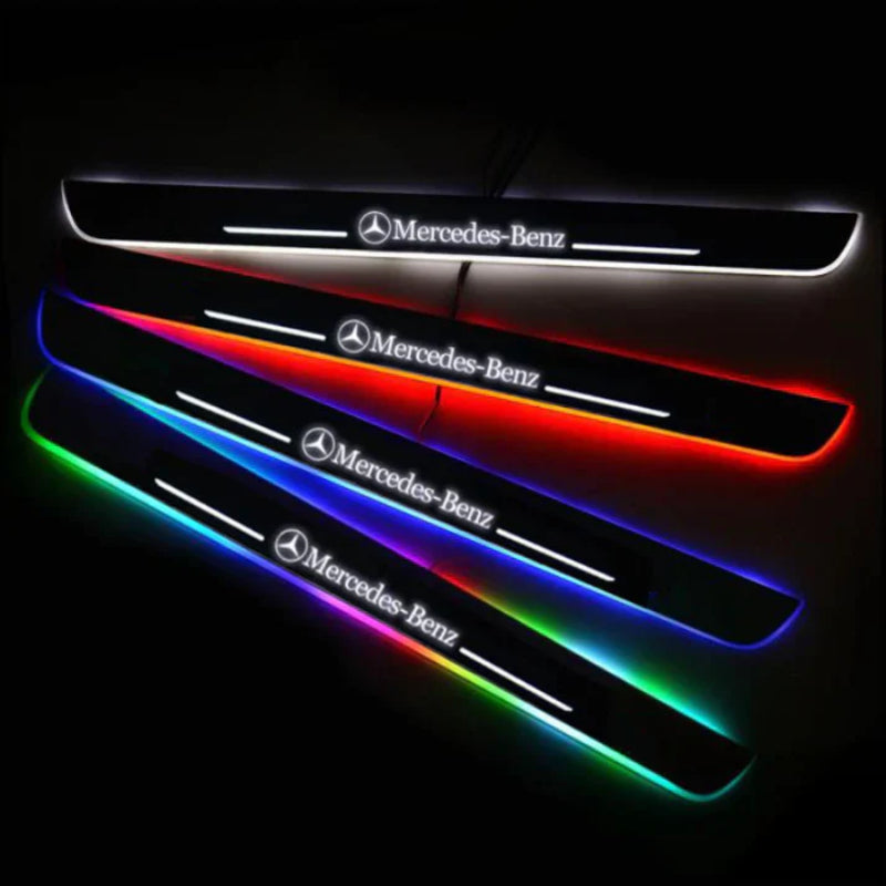 Custom Glow Enhanced Car Door Sill Lights