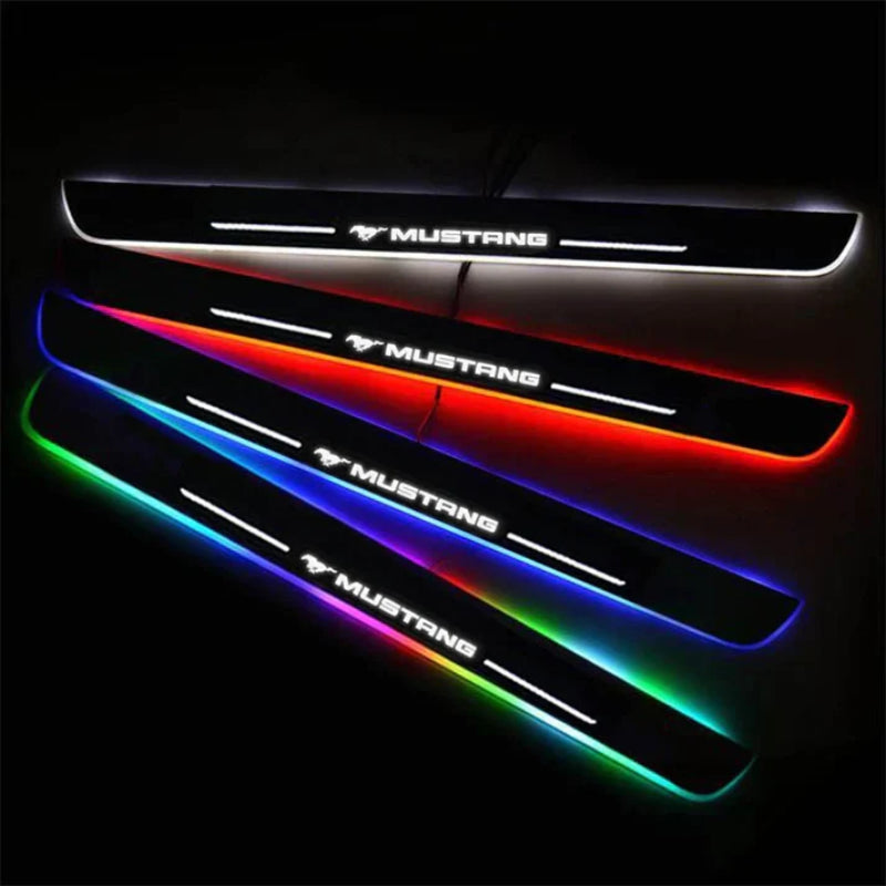 Custom Glow Enhanced Car Door Sill Lights