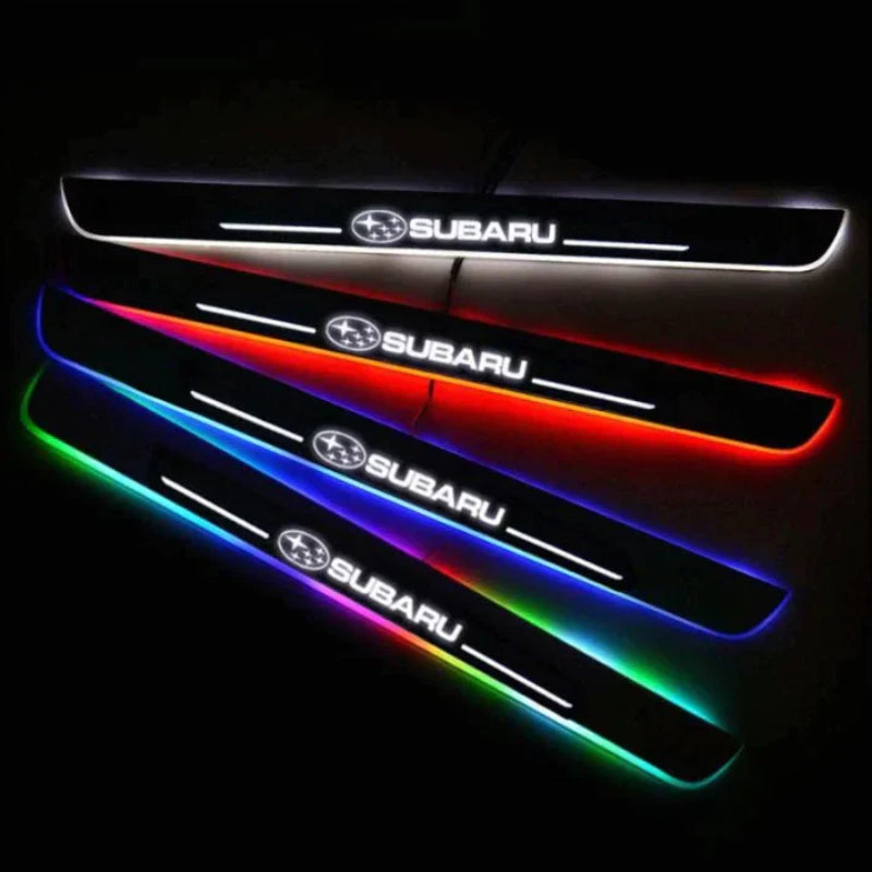Custom Glow Enhanced Car Door Sill Lights