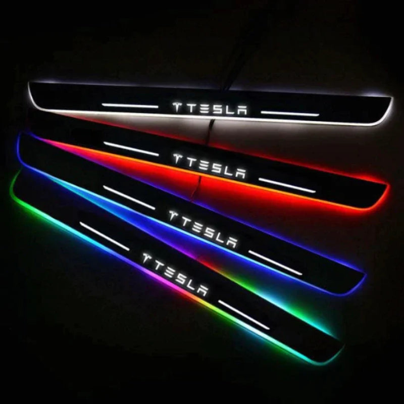 Custom Glow Enhanced Car Door Sill Lights