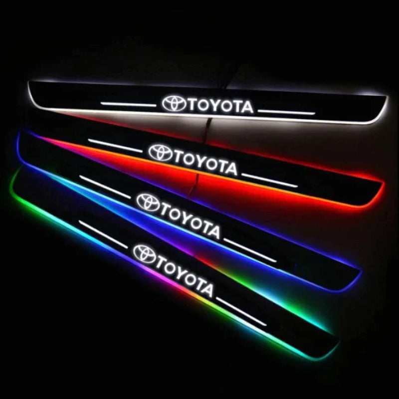 Custom Glow Enhanced Car Door Sill Lights