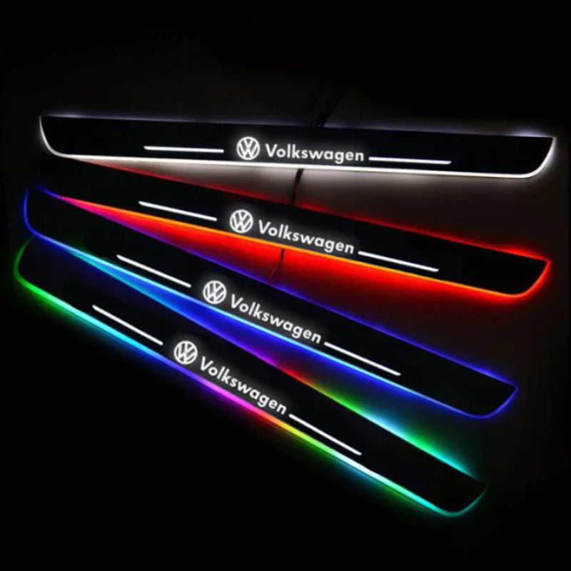 Custom Glow Enhanced Car Door Sill Lights
