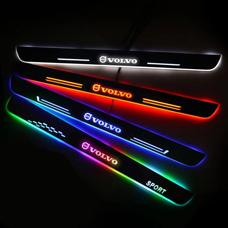Custom Glow Enhanced Car Door Sill Lights