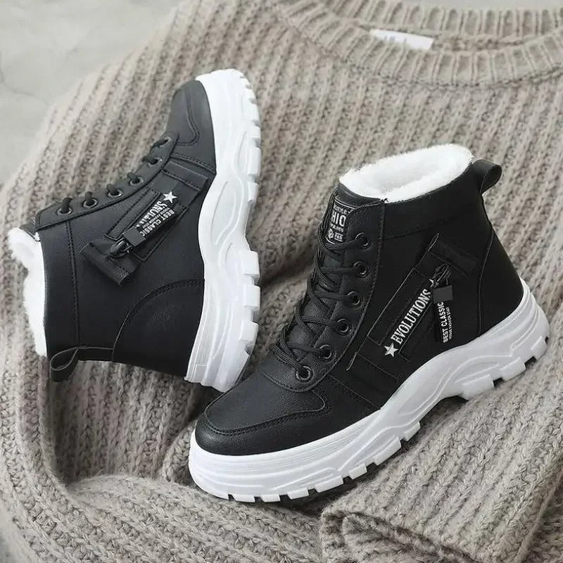 Cozy Winter High Top Boots For Woman
