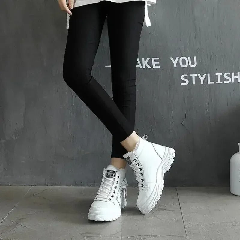 Cozy Winter High Top Boots For Woman