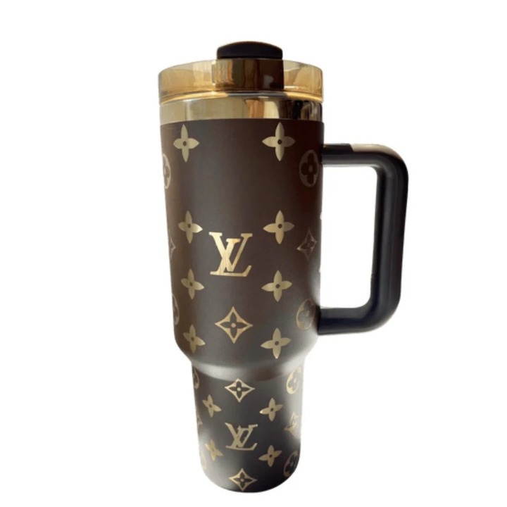 Lightweight 40oz Insulated Tumbler With Handle