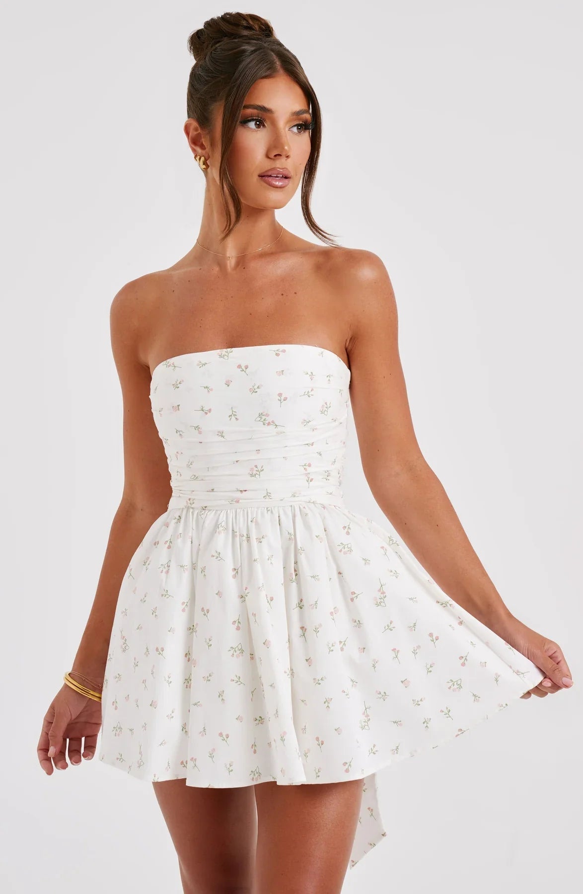 Corset Bow Detail Summer Dress