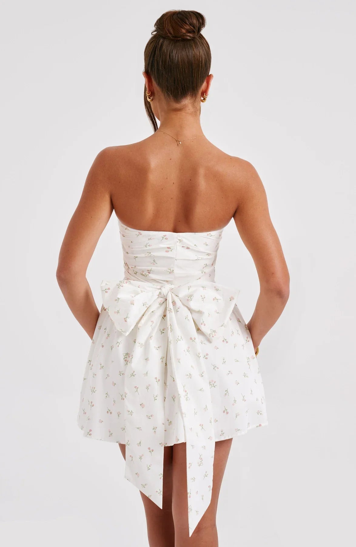 Corset Bow Detail Summer Dress