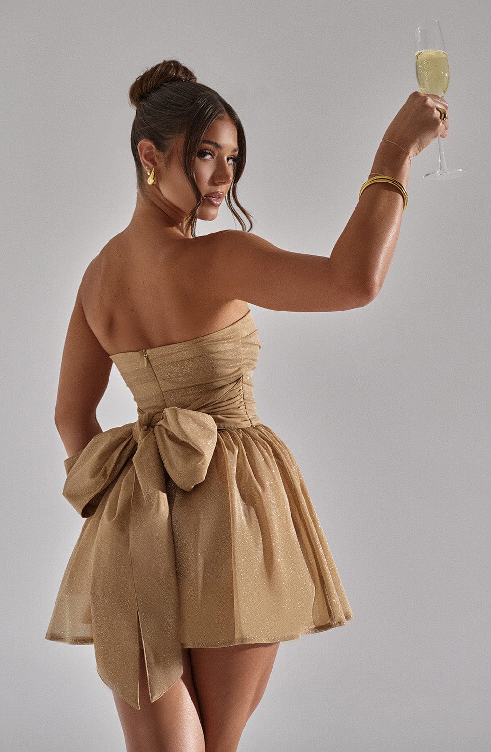 Corset Bow Detail Summer Dress