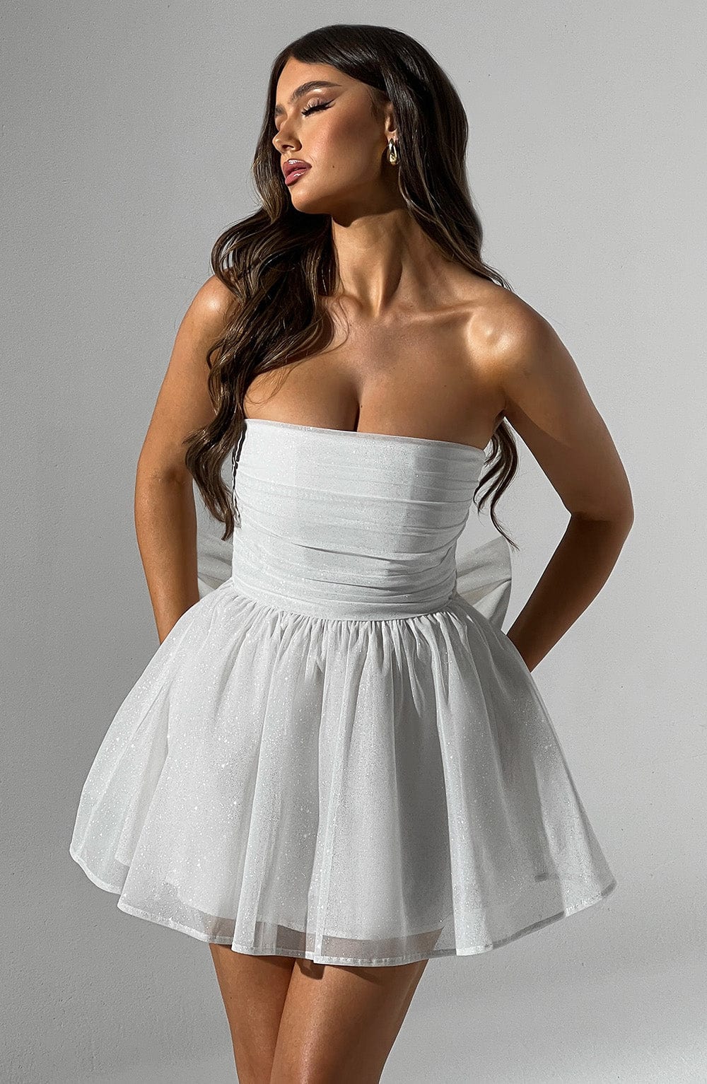 Corset Bow Detail Summer Dress