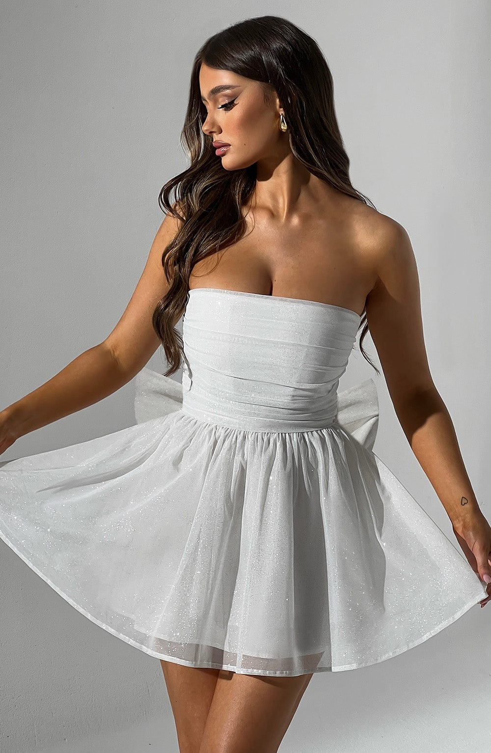 Corset Bow Detail Summer Dress