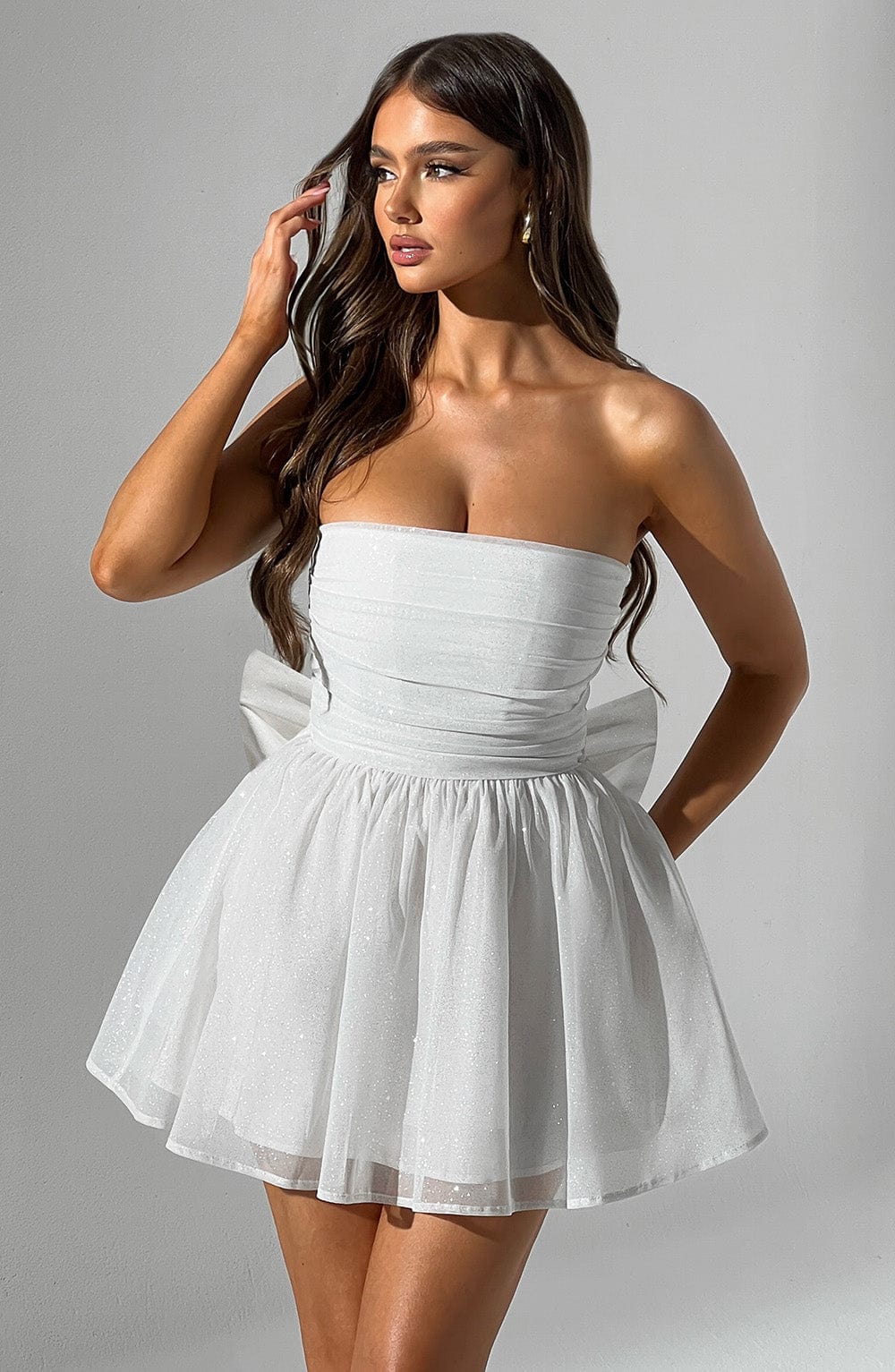Corset Bow Detail Summer Dress