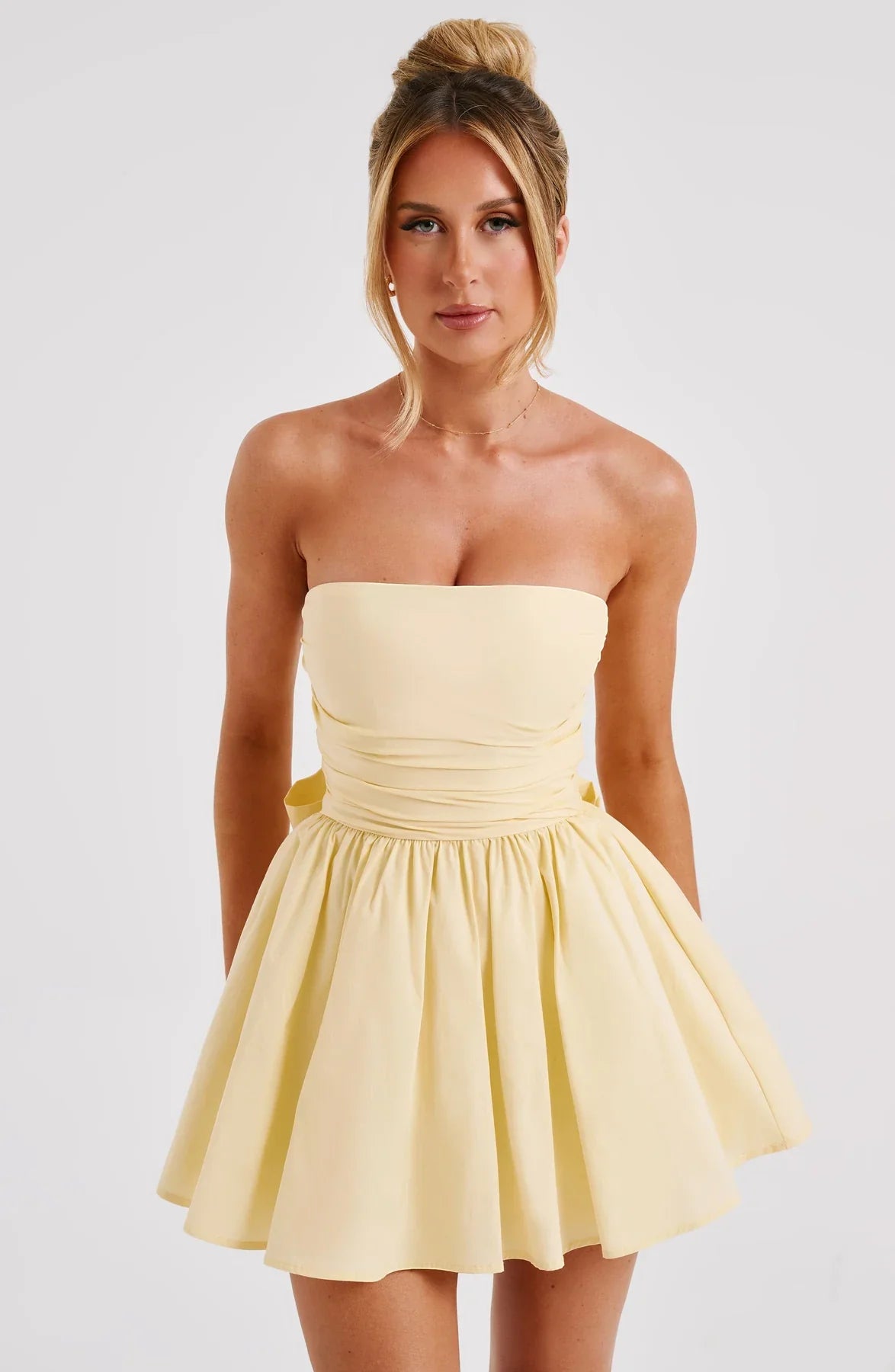 Corset Bow Detail Summer Dress