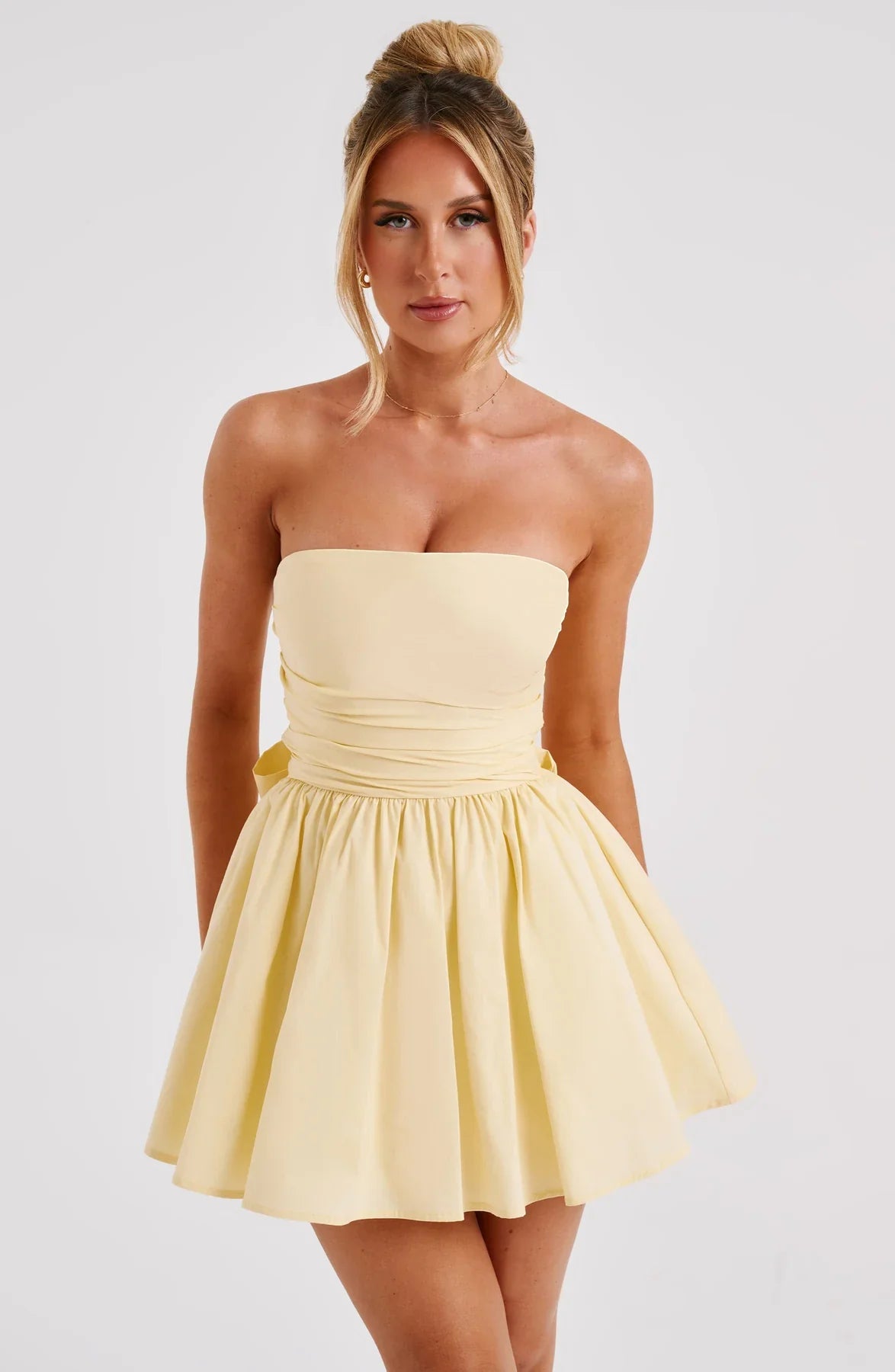Corset Bow Detail Summer Dress