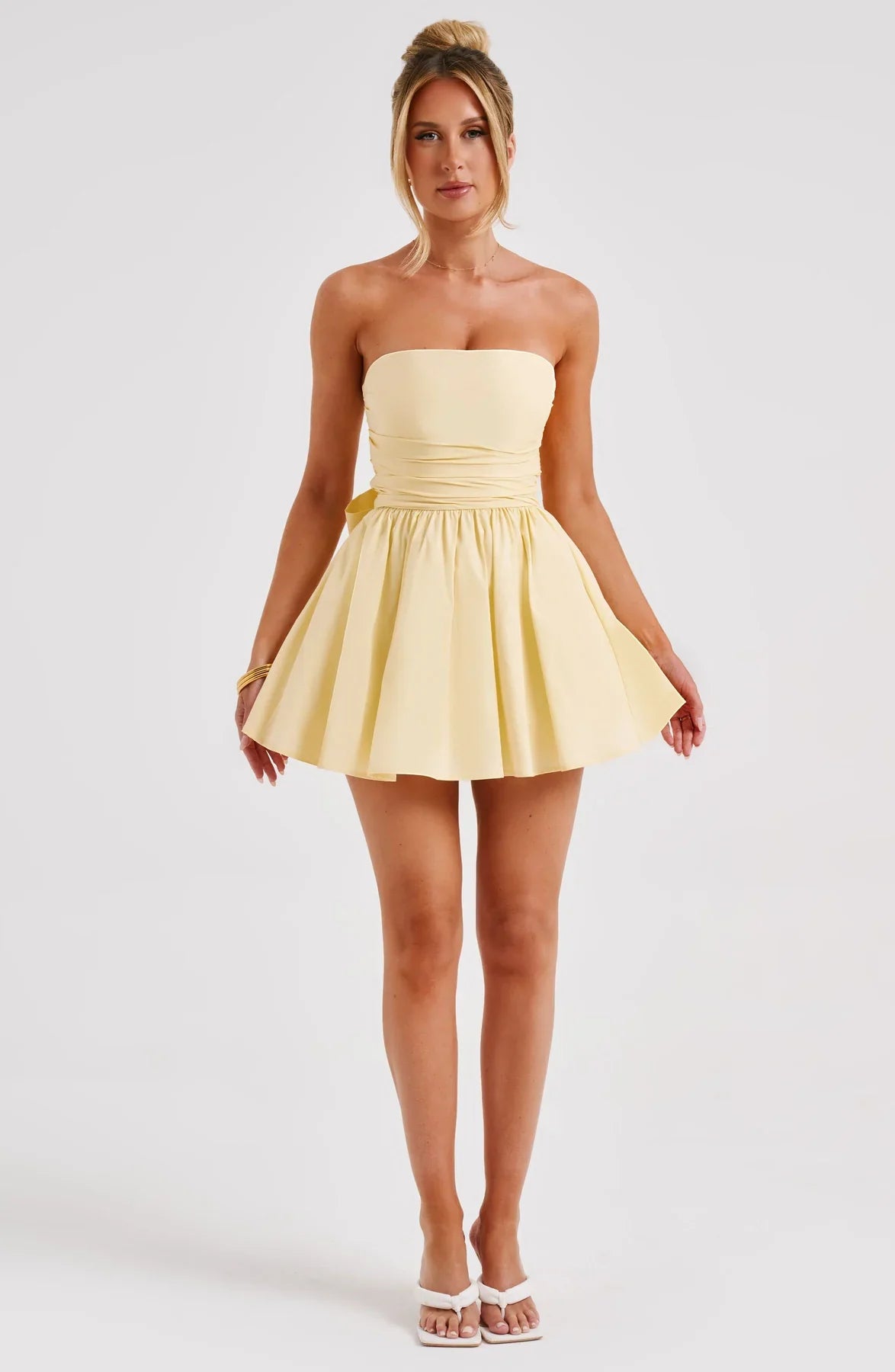 Corset Bow Detail Summer Dress