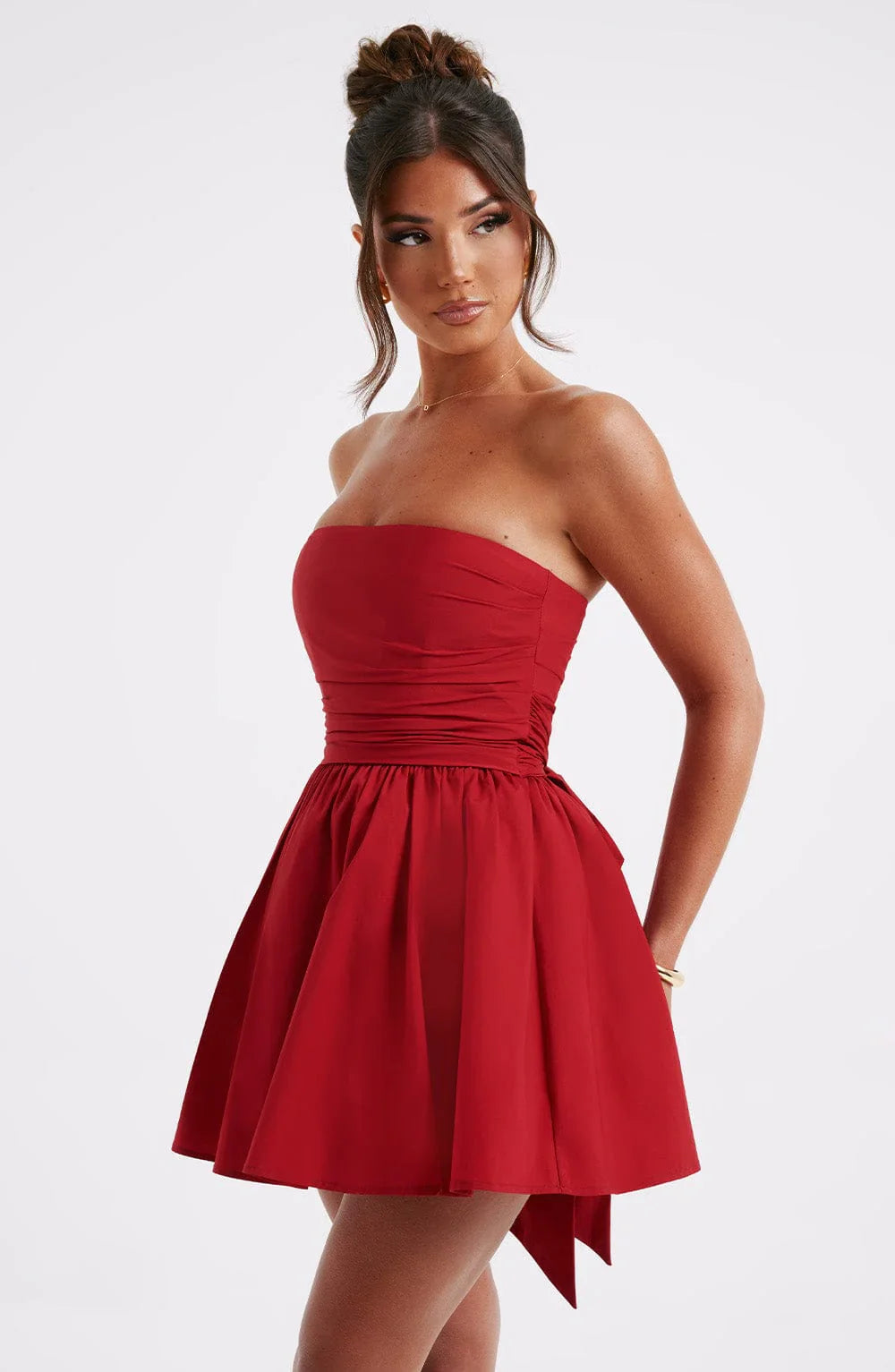 Corset Bow Detail Summer Dress