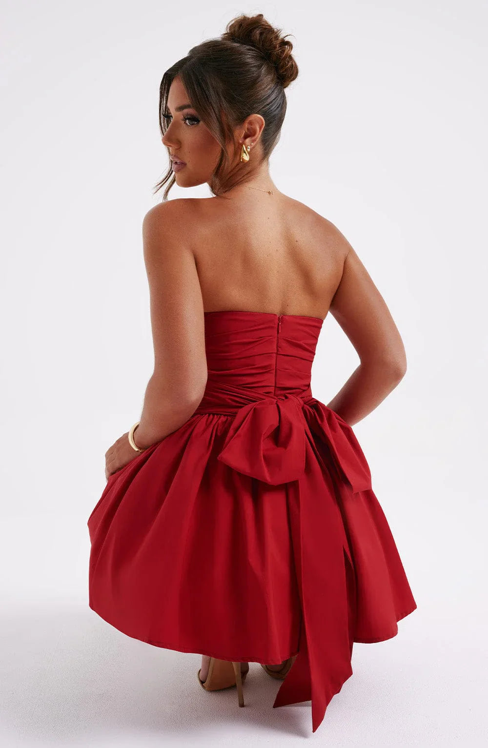 Corset Bow Detail Summer Dress