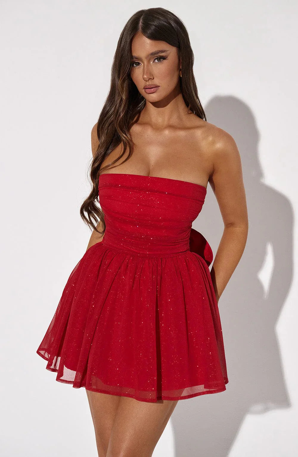 Corset Bow Detail Summer Dress