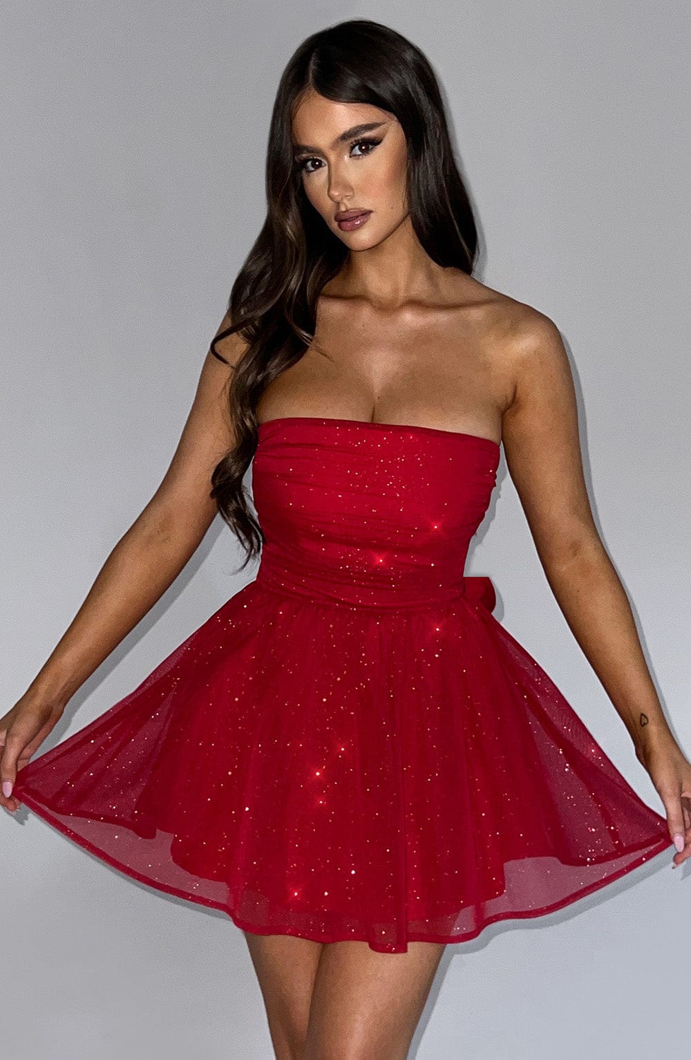 Corset Bow Detail Summer Dress
