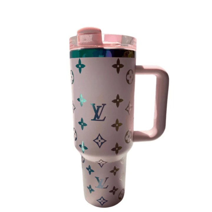 Lightweight 40oz Insulated Tumbler With Handle