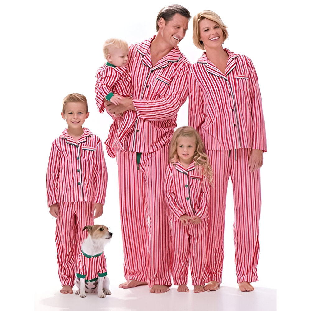 Festive Classical Pajamas For Families