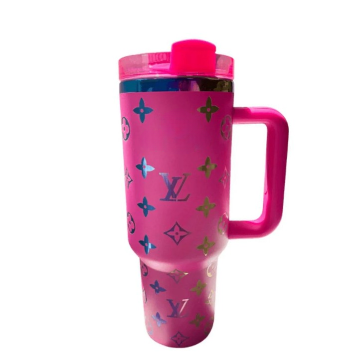 Lightweight 40oz Insulated Tumbler With Handle