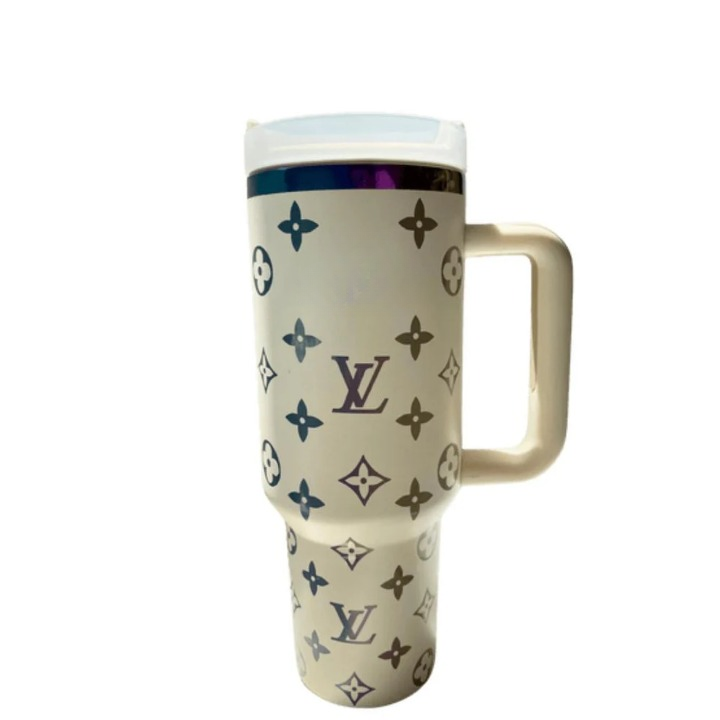 Lightweight 40oz Insulated Tumbler With Handle