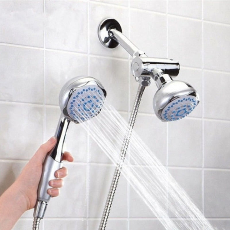 Dual Shower Head Deluxe Combo