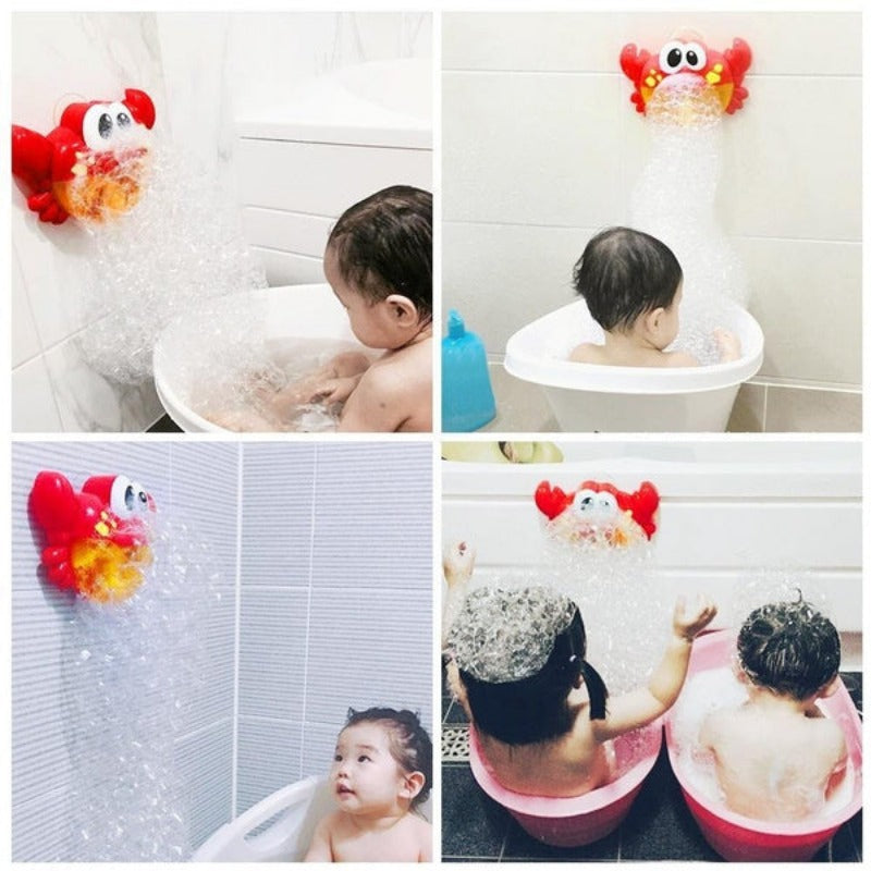 Funny Music Crab Bubble Blower