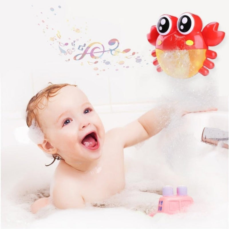 Funny Music Crab Bubble Blower