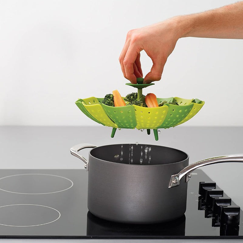 Lotus Foldable Steamer Basket