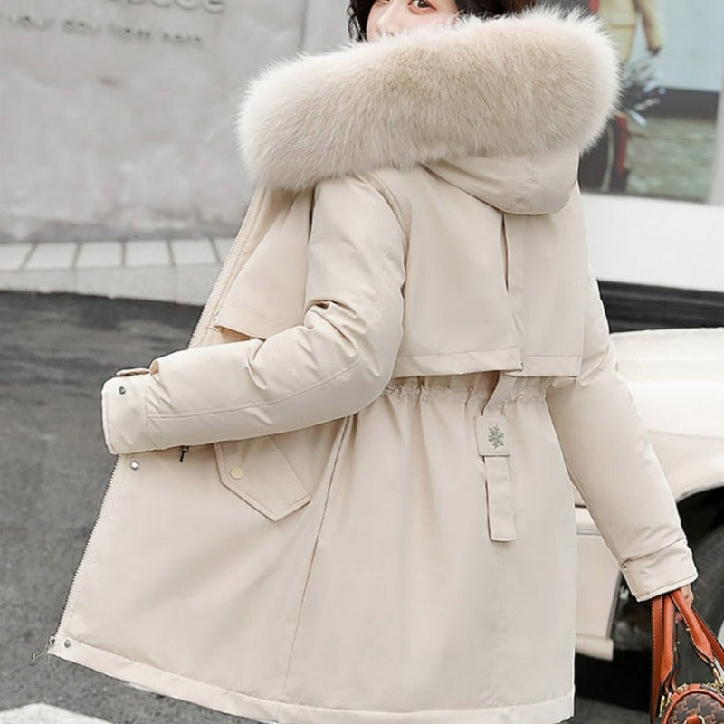 Women's Fur Collar Thick Jacket