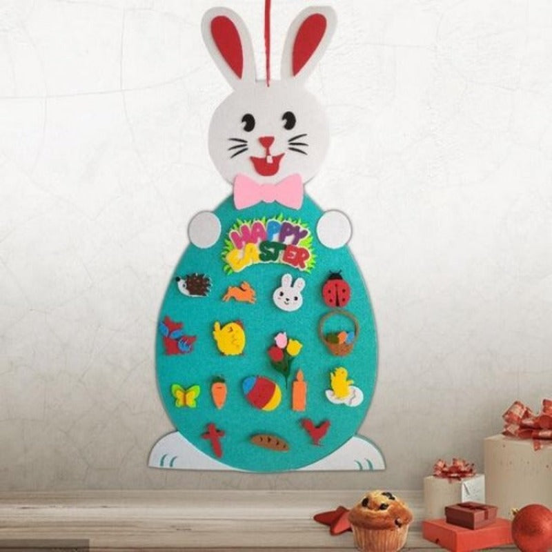 DIY Easter Felt Bunny Set