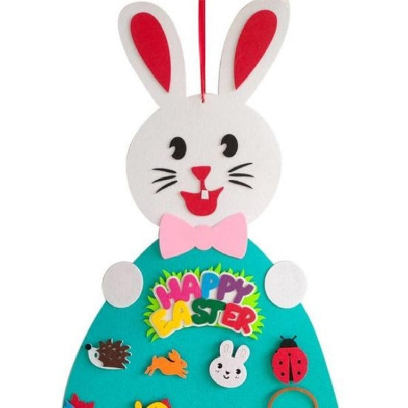 DIY Easter Felt Bunny Set