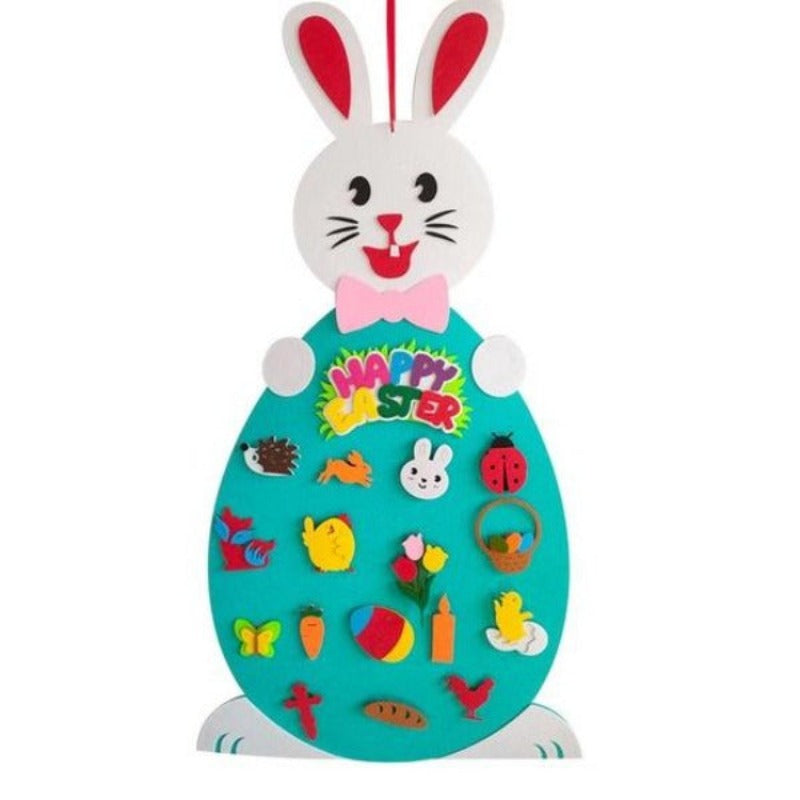 DIY Easter Felt Bunny Set