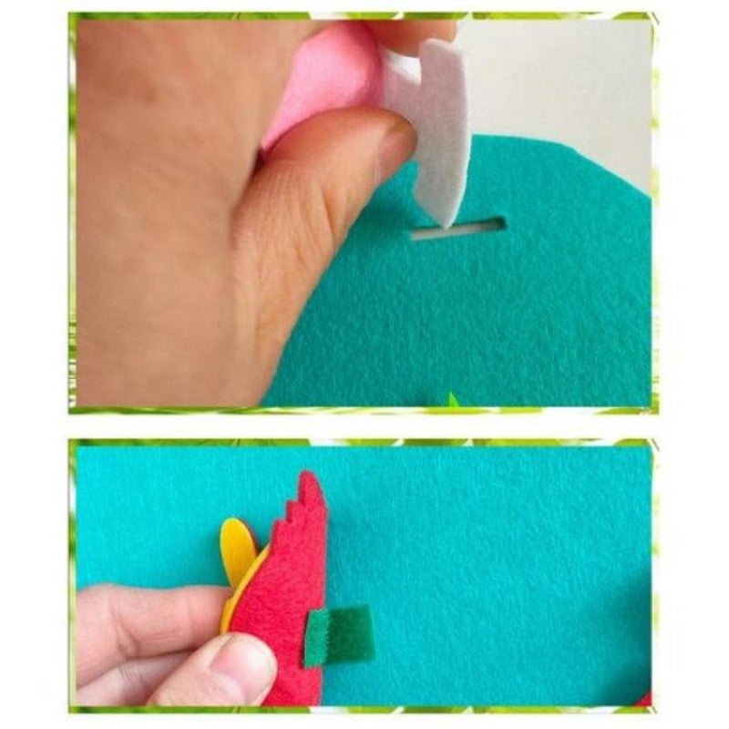 DIY Easter Felt Bunny Set