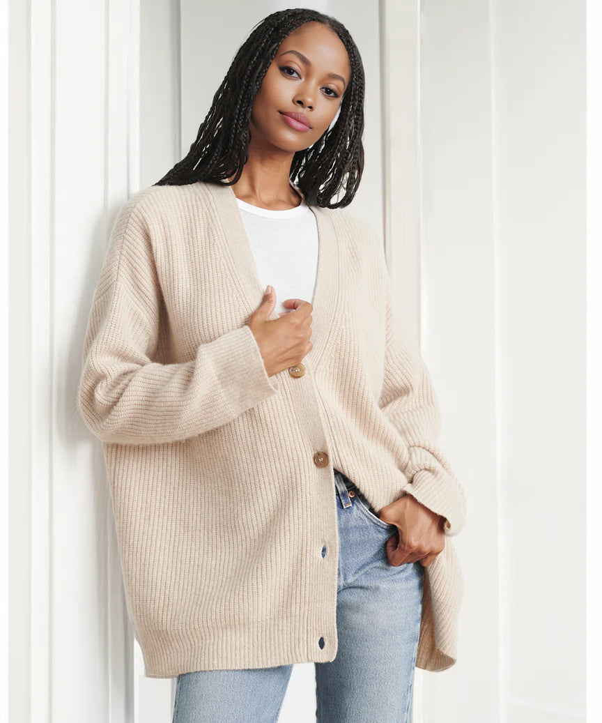 Soft Open Front Cardigan