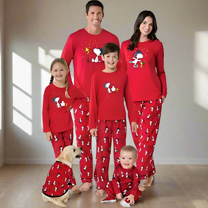 Snoopy Character Family Matching Pajama Set