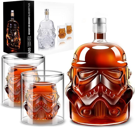 Statement Glass Beverage Decanter